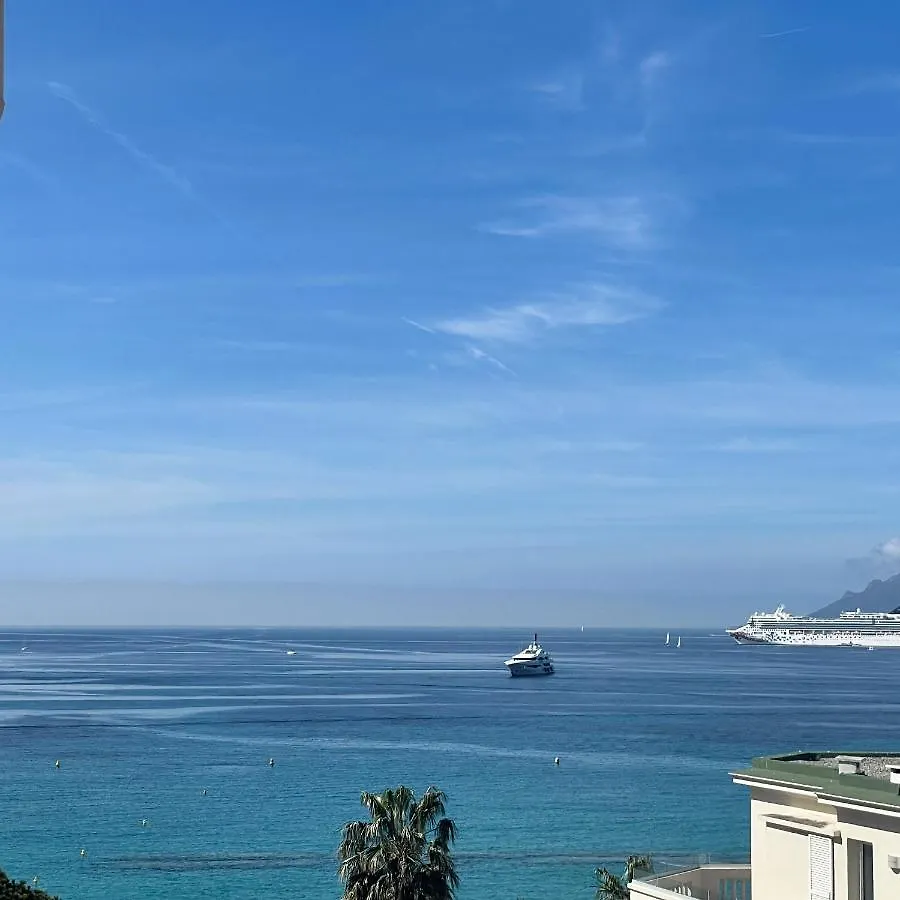 Apartment Croisette Vue Mer Laterale Cannes